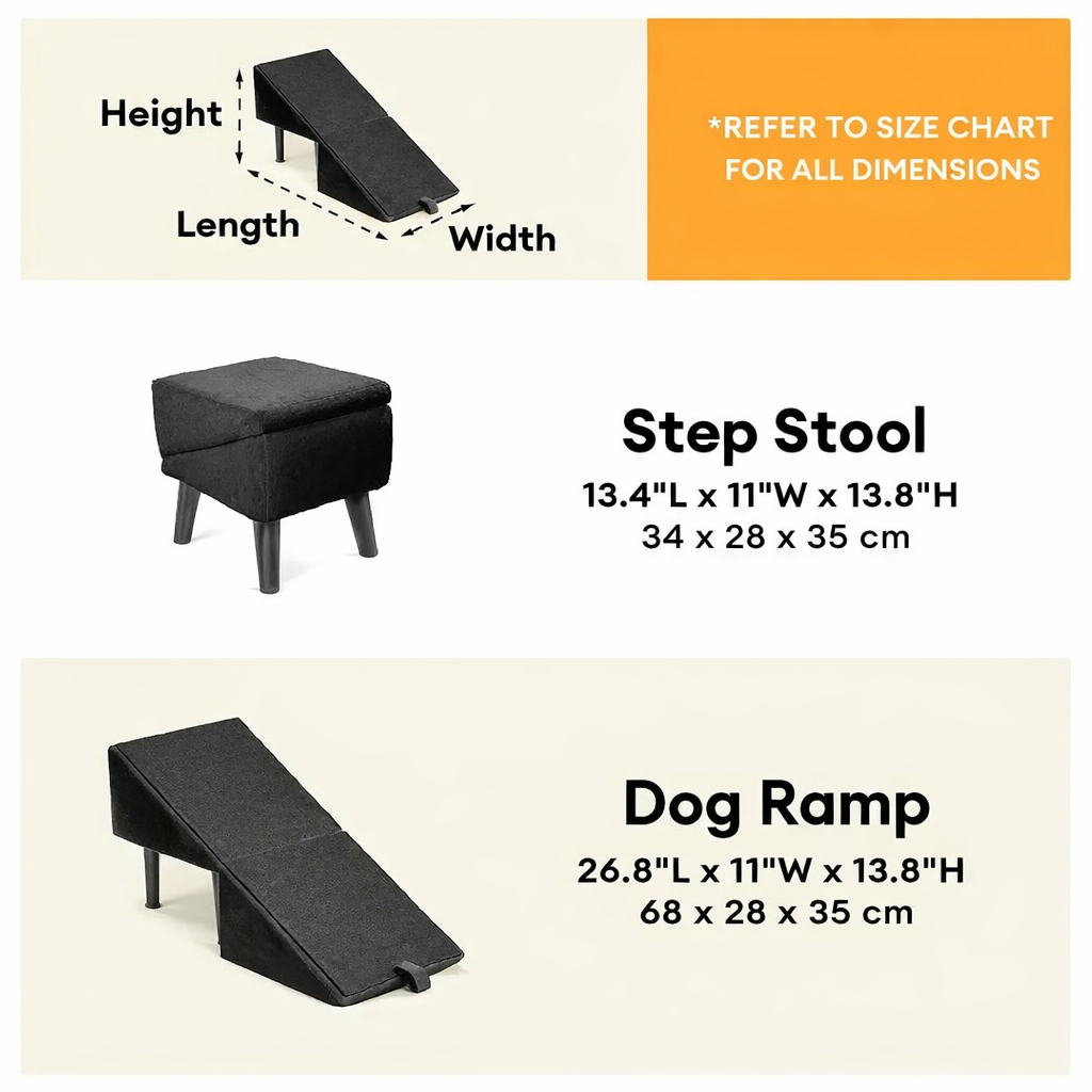 PawStep™ 2-in-1 Ramp
