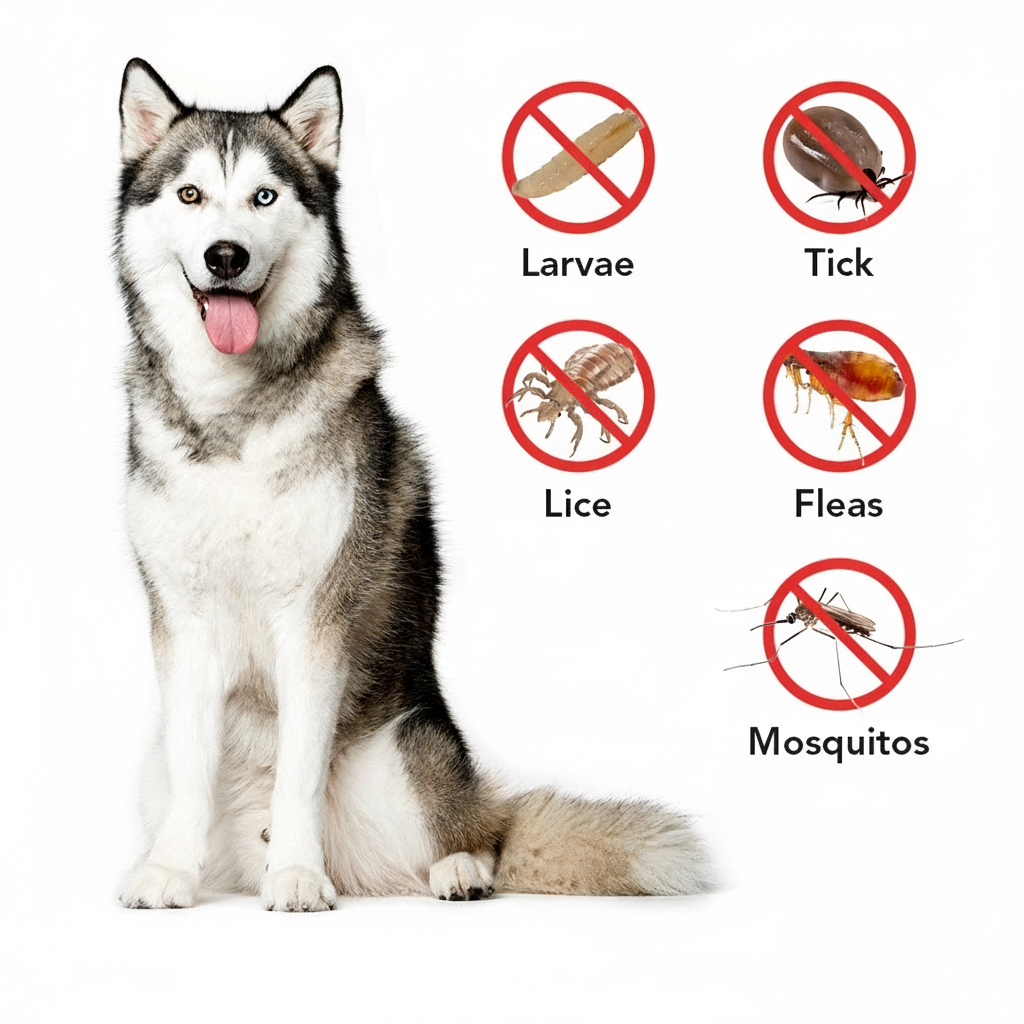 Ozzie's™ 8 Months All Natural Flea and Tick Collar for Dogs